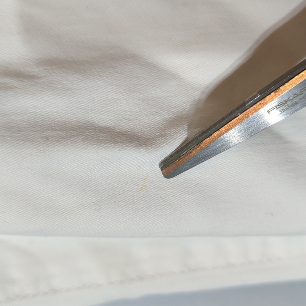 Jag Jeans cropped wide leg white low rise size 6 - Picture 4 of 11